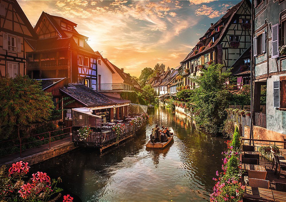 Puzzle Klein-Venedig Colmar, Frankreich