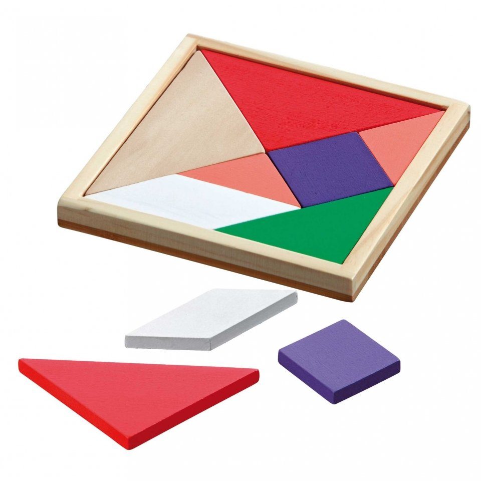 Philos Spiel, Tangram - 7 Puzzleteile