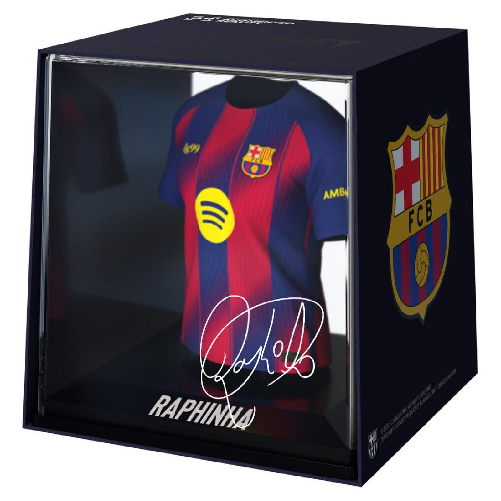 BanboToys Actionfigur FC Barcelona Raphinha mini t-shirt figure