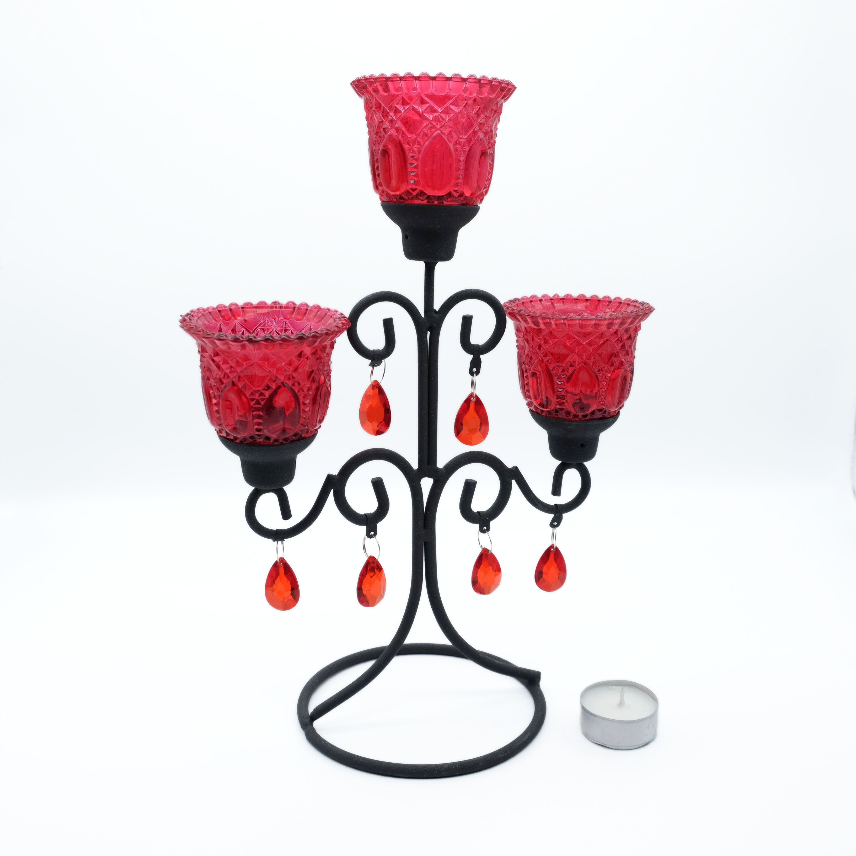 Kerzenständer, Glas, DeColibri standfest Kerzenständer Kerzenhalter, Teelichthalter