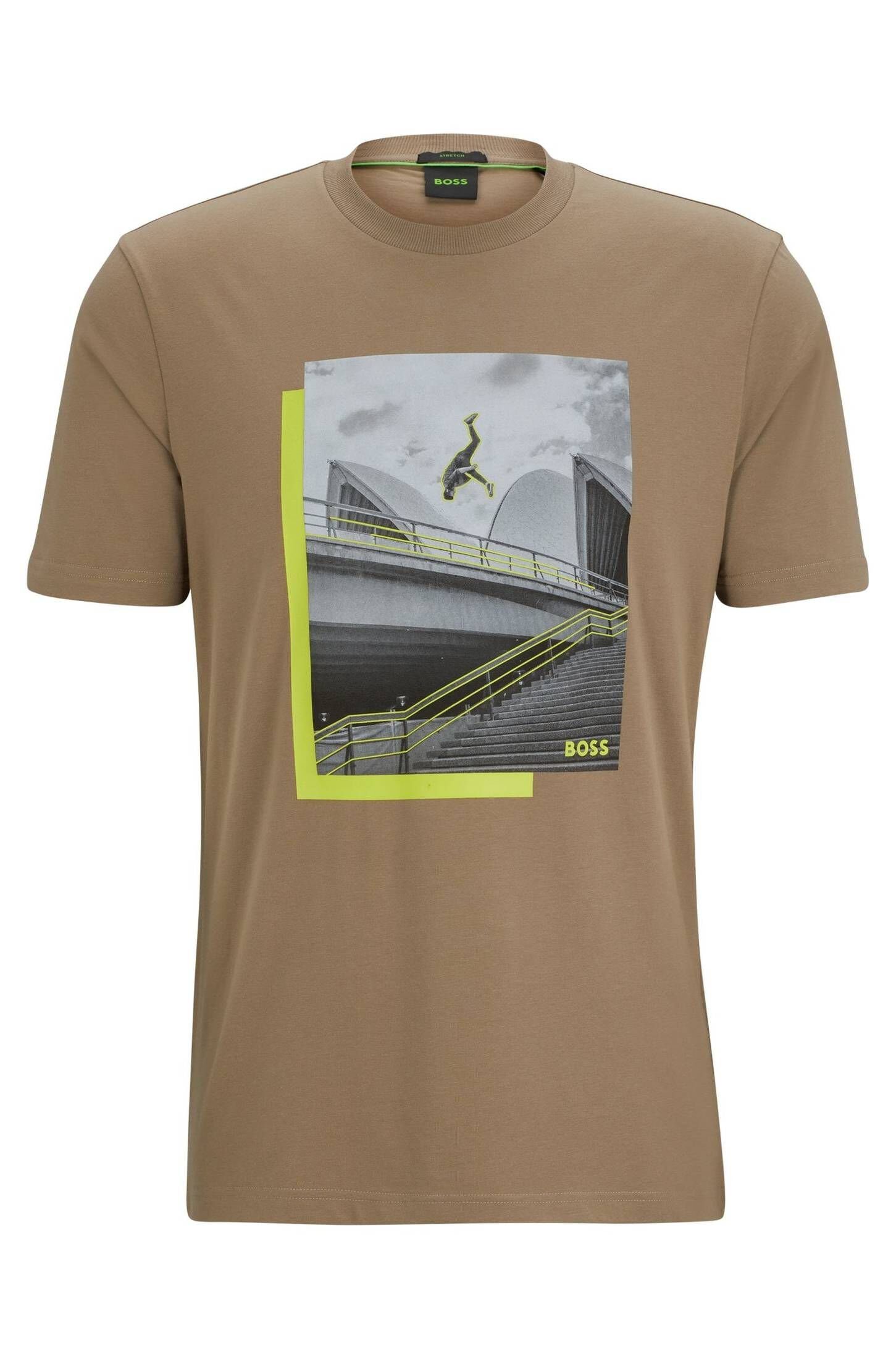 TEE T-Shirt 10 Herren (1-tlg) T-Shirt BOSS