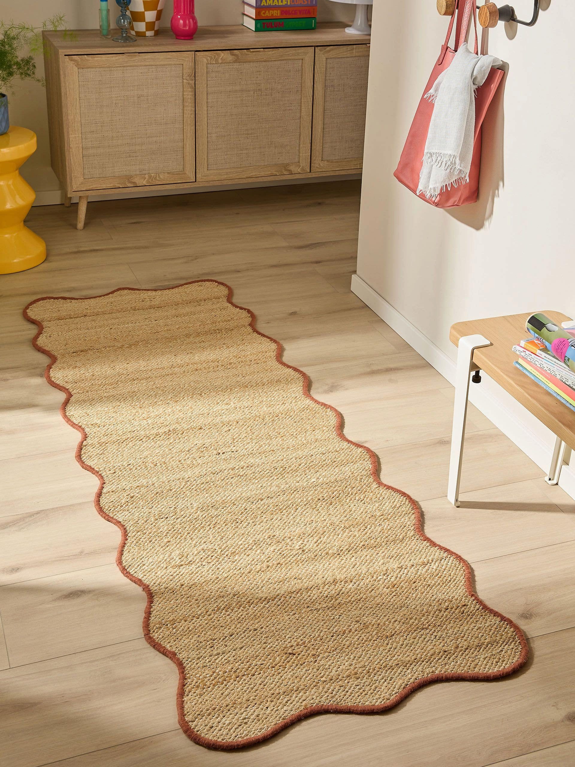 benuta Teppich Mambo, rechteckig, Höhe: 5 mm, Kunstfaser, Berber, Ethno-Style, Wohnzimmer
