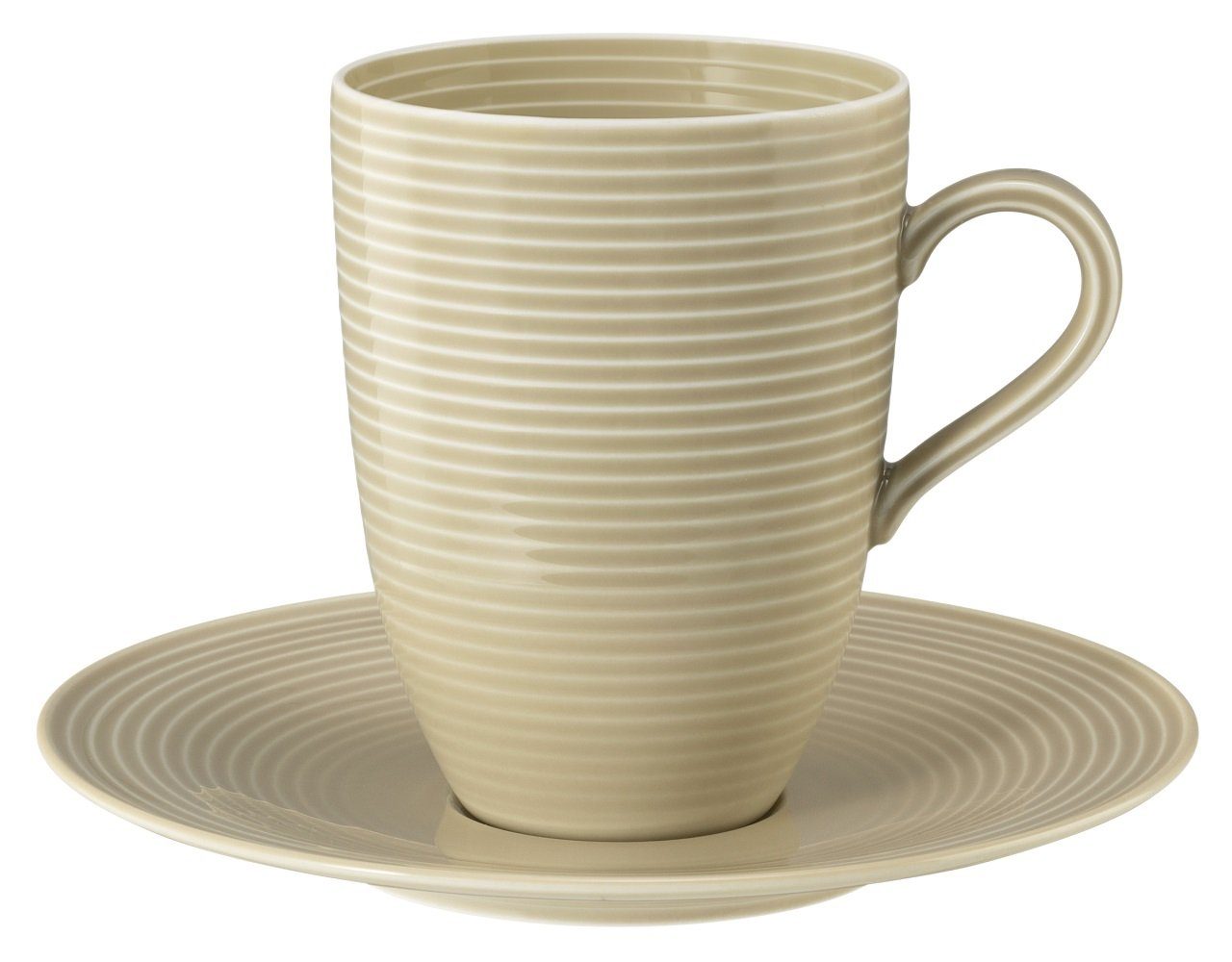 Seltmann Weiden Untertasse Seltmann Weiden Beat Sandbeige Kombi-Untertasse 16,5cm