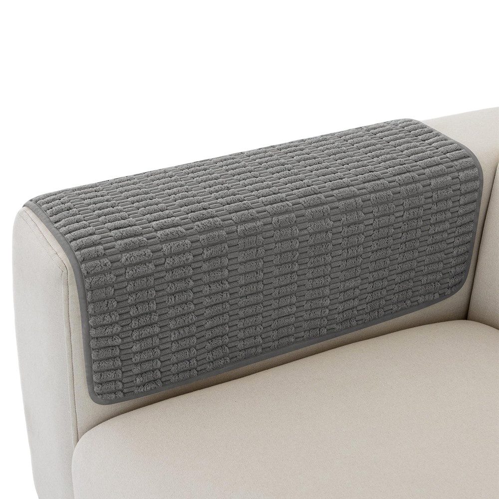 Zyronn Sesselschoner Armlehnenbezüge für Sofa und Sessel (2er-Set), Rutschfeste, Armlehnen-Schoner, Schutzbezüge für Sofas und Sessel