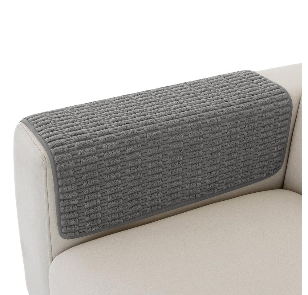 Zyronn Sesselschoner Armlehnenbezüge für Sofa und Sessel (2er-Set), Rutschfeste, Armlehnen-Schoner, Schutzbezüge für Sofas und Sessel