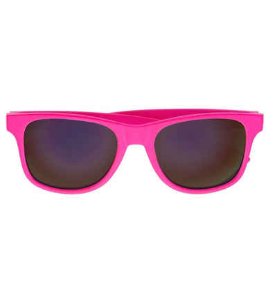Widmann S.r.l. Kostüm 80er Jahre Brille - Neon Pink, Revo Gläser