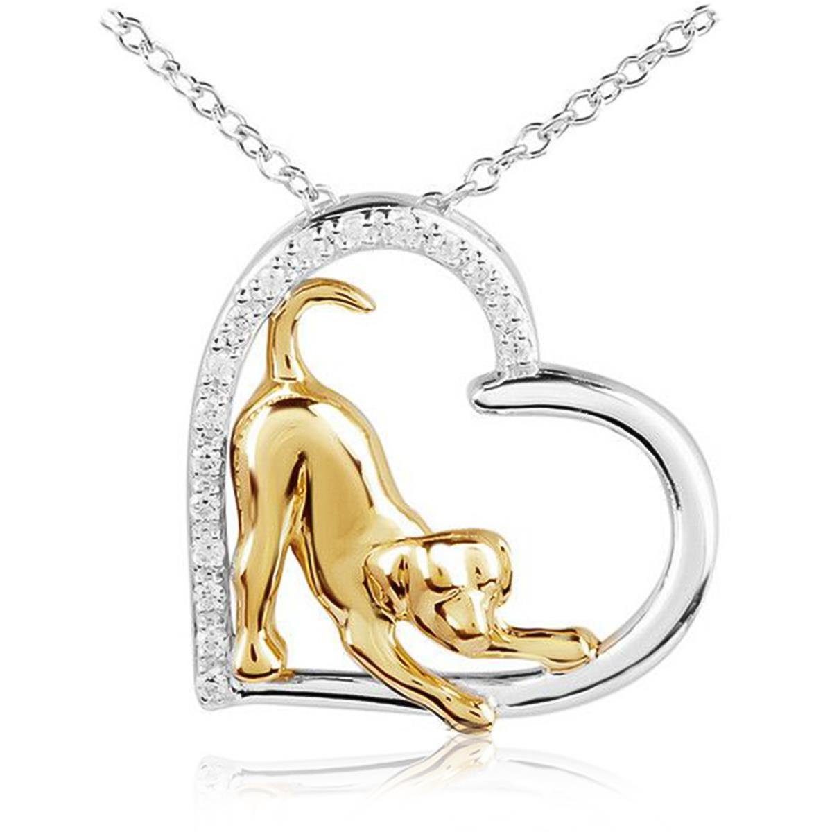 Schmuck-Elfe Kette mit Anhänger Hund Doggy günstig online kaufen