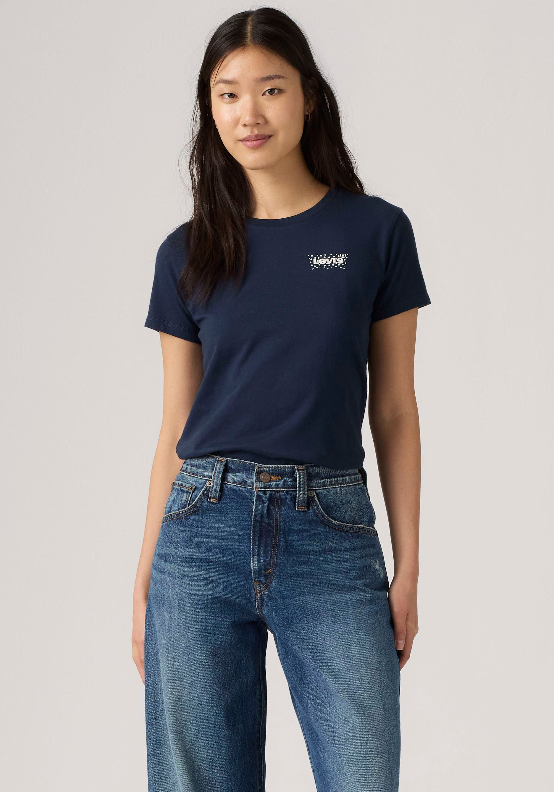 Levi's® T-Shirt THE PERFECT TEE mit Batwing-Logoprint