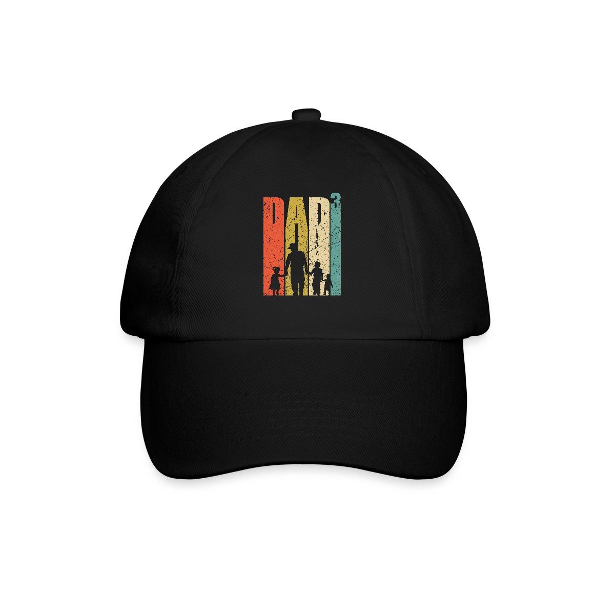Baseball Cap Dad Hoch 3 Dreifacher Vater Papa Vatertag Geschenk Baseballkappe