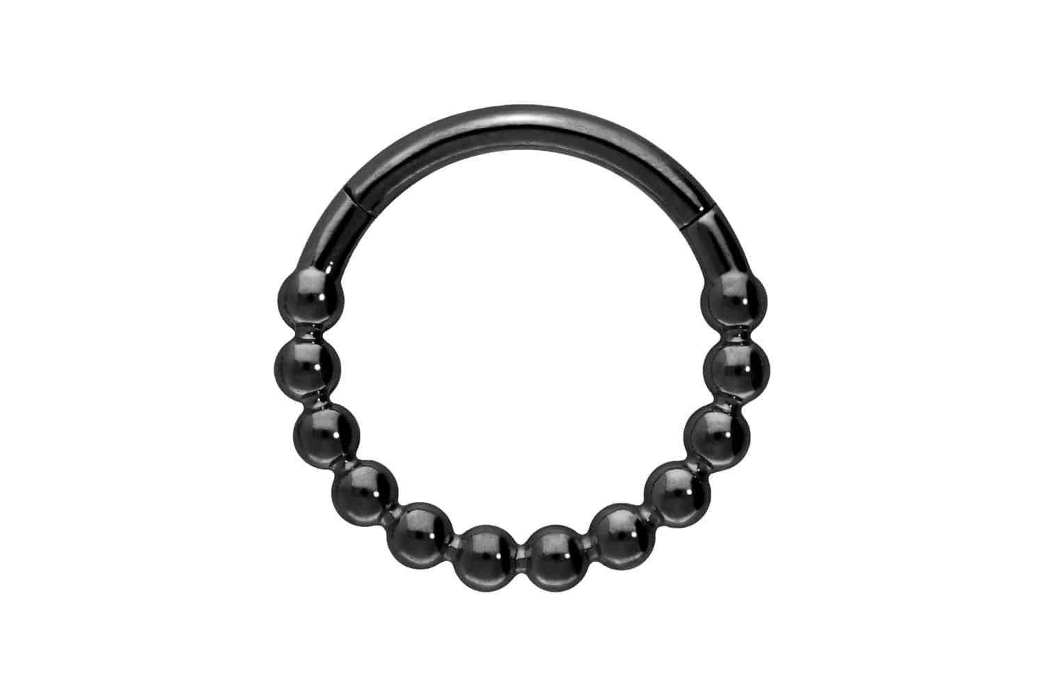 Piercing-Set Titan Segmentring Clicker KUGELN