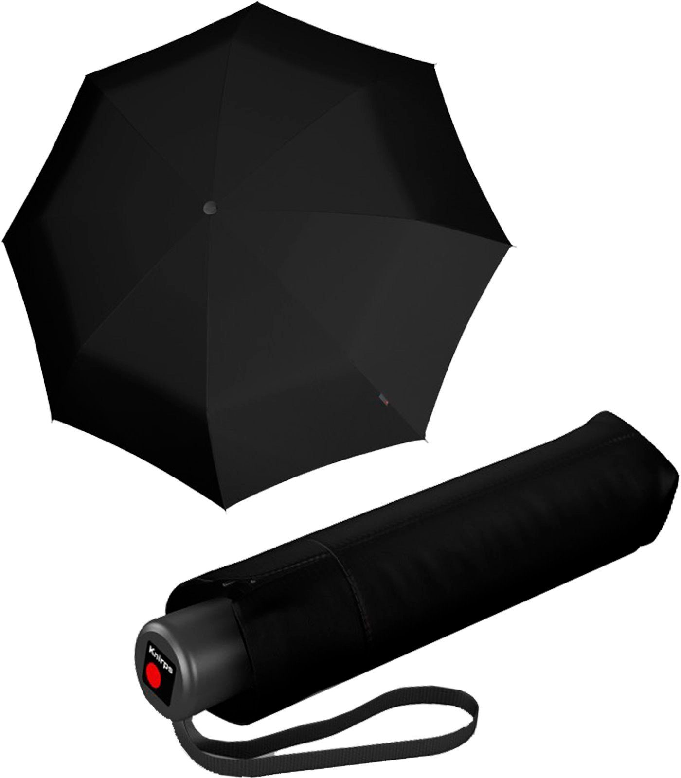 Knirps® Taschenregenschirm A.050 Medium Manual, leicht und stabil schwarz