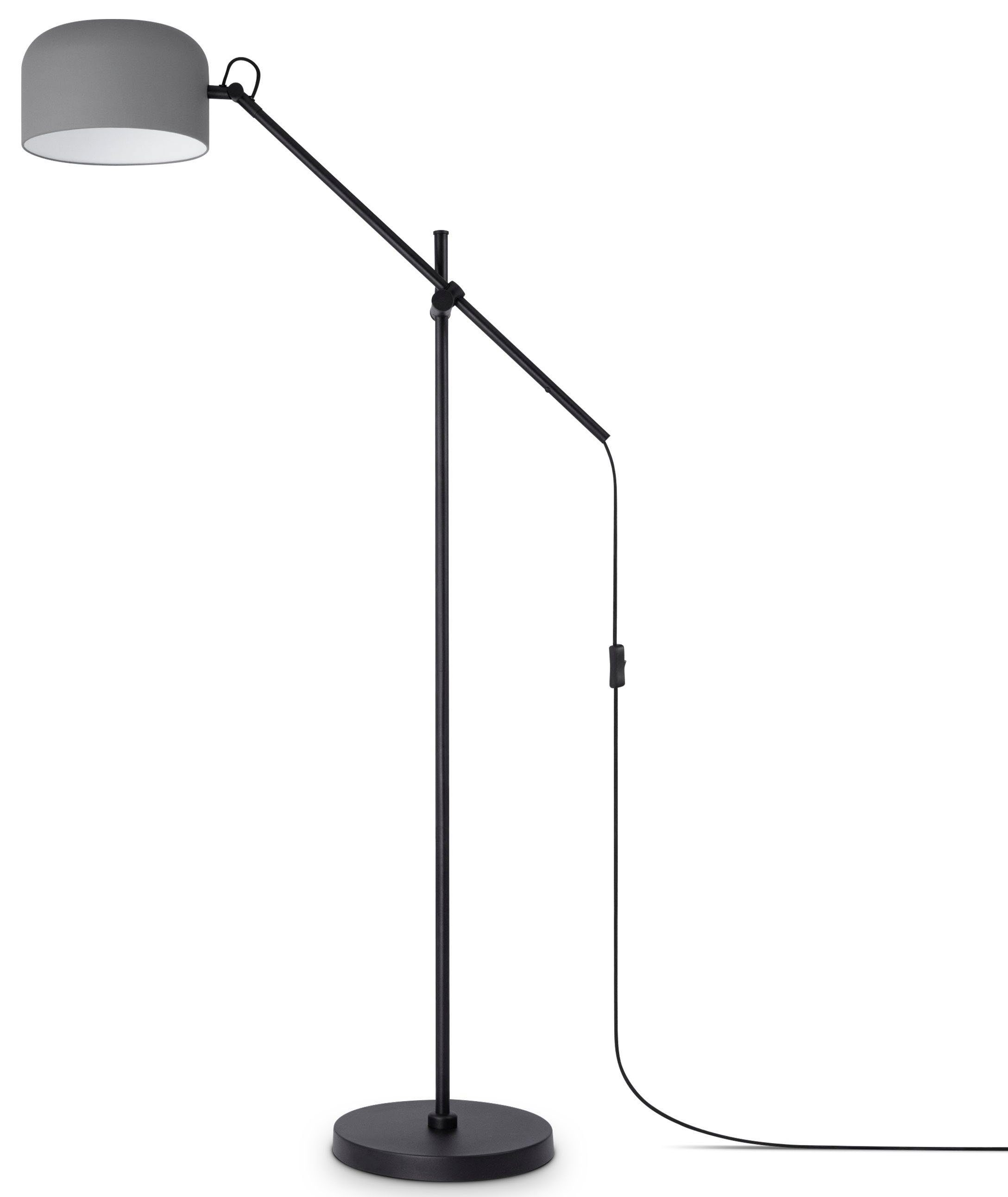 Paco Home Stehlampe BOWL, ohne Leuchtmittel