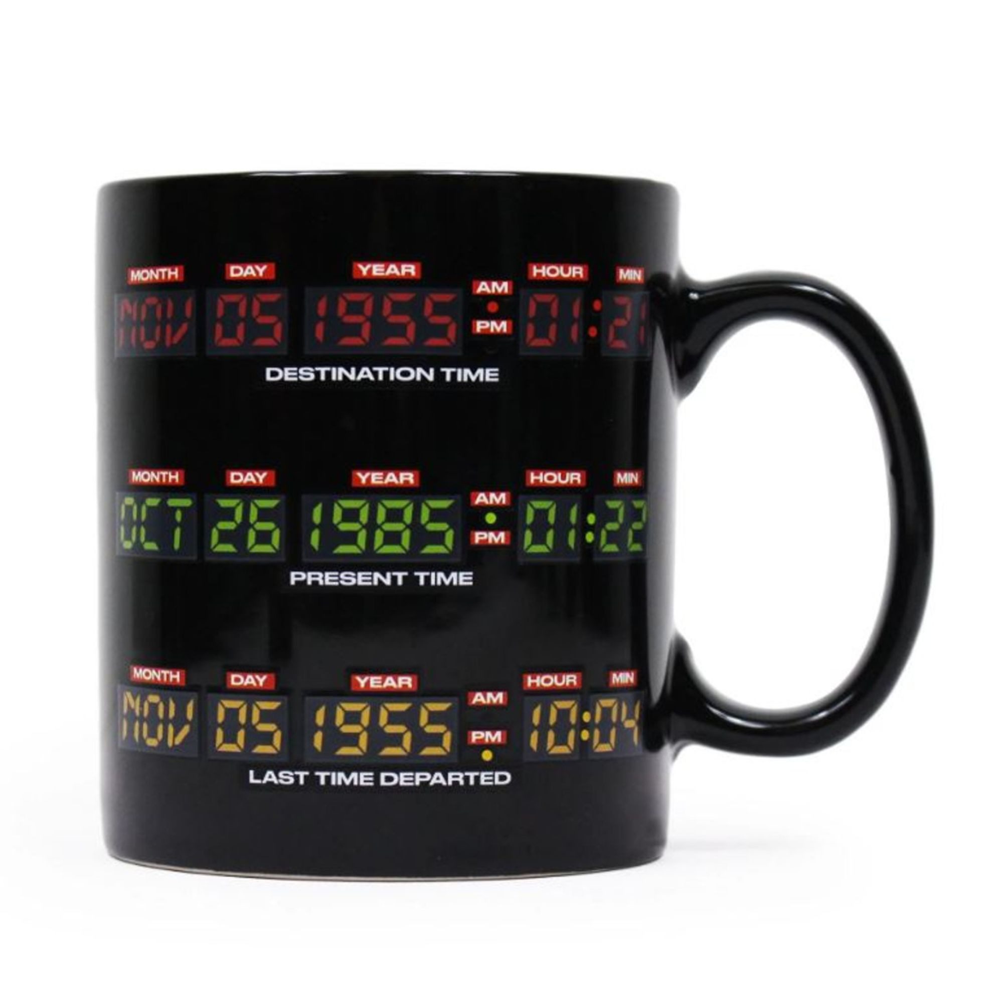 Half Moon Bay Tasse Thermoeffekt Zeitreise - Back to the Future