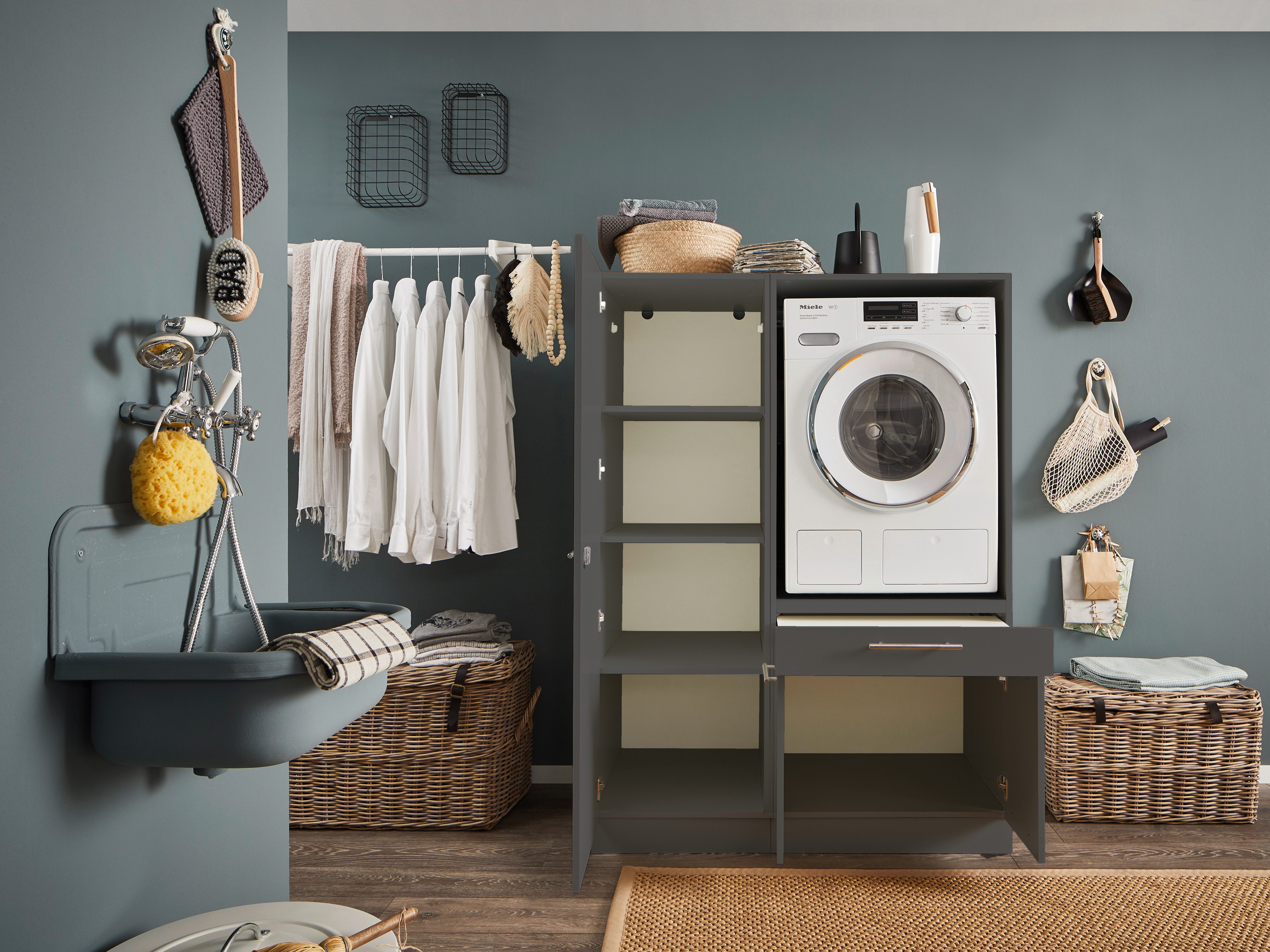 Laundreezy Mehrzweckschrank-Set LAUNDREEZY LDSK6, Breite 117,5 günstig online kaufen