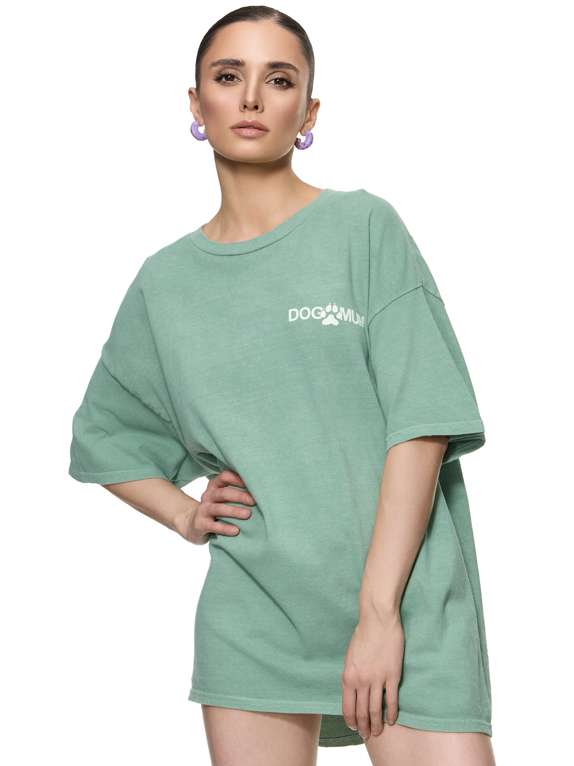 Worldclassca T-Shirt Worldclassca Oversized Print DOG günstig online kaufen