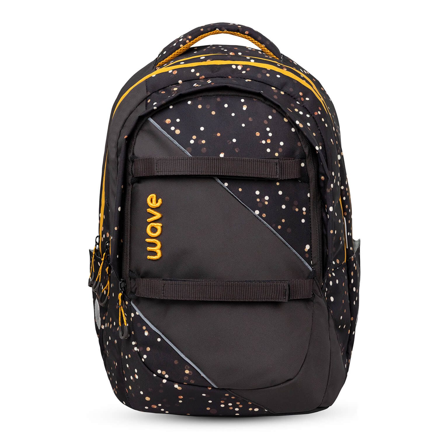 Wave Schulrucksack Rucksack Prime Schulrucksack "Dots Sand"