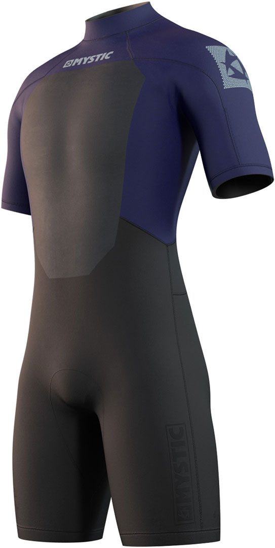 Mystic Neoprenanzug MYSTIC BRAND 3/2 BACK ZIP Shorty night blue