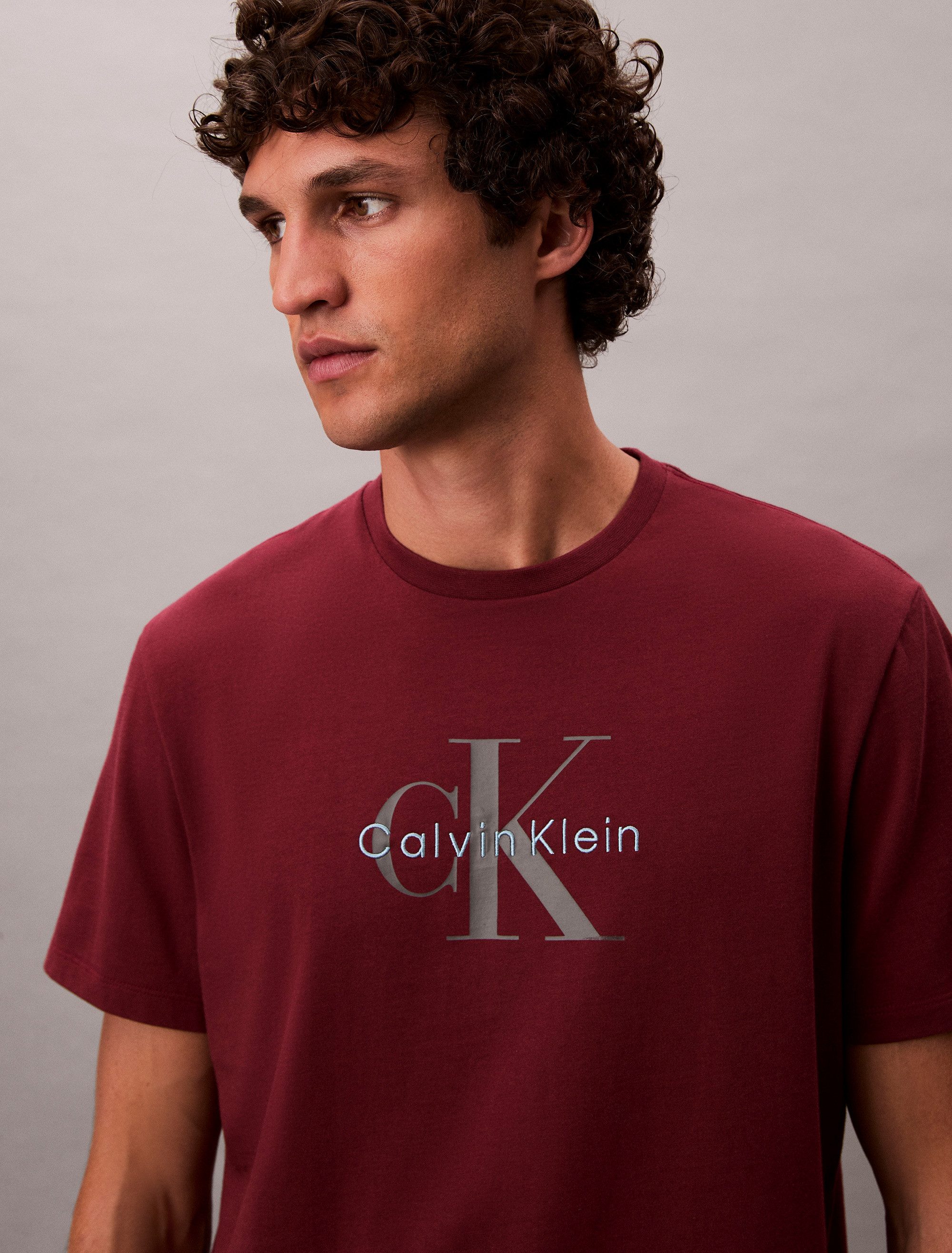 Calvin Klein Jeans T-Shirt SS Hero Monologo Tee 20s Mit Rundhalsausschnitt, günstig online kaufen