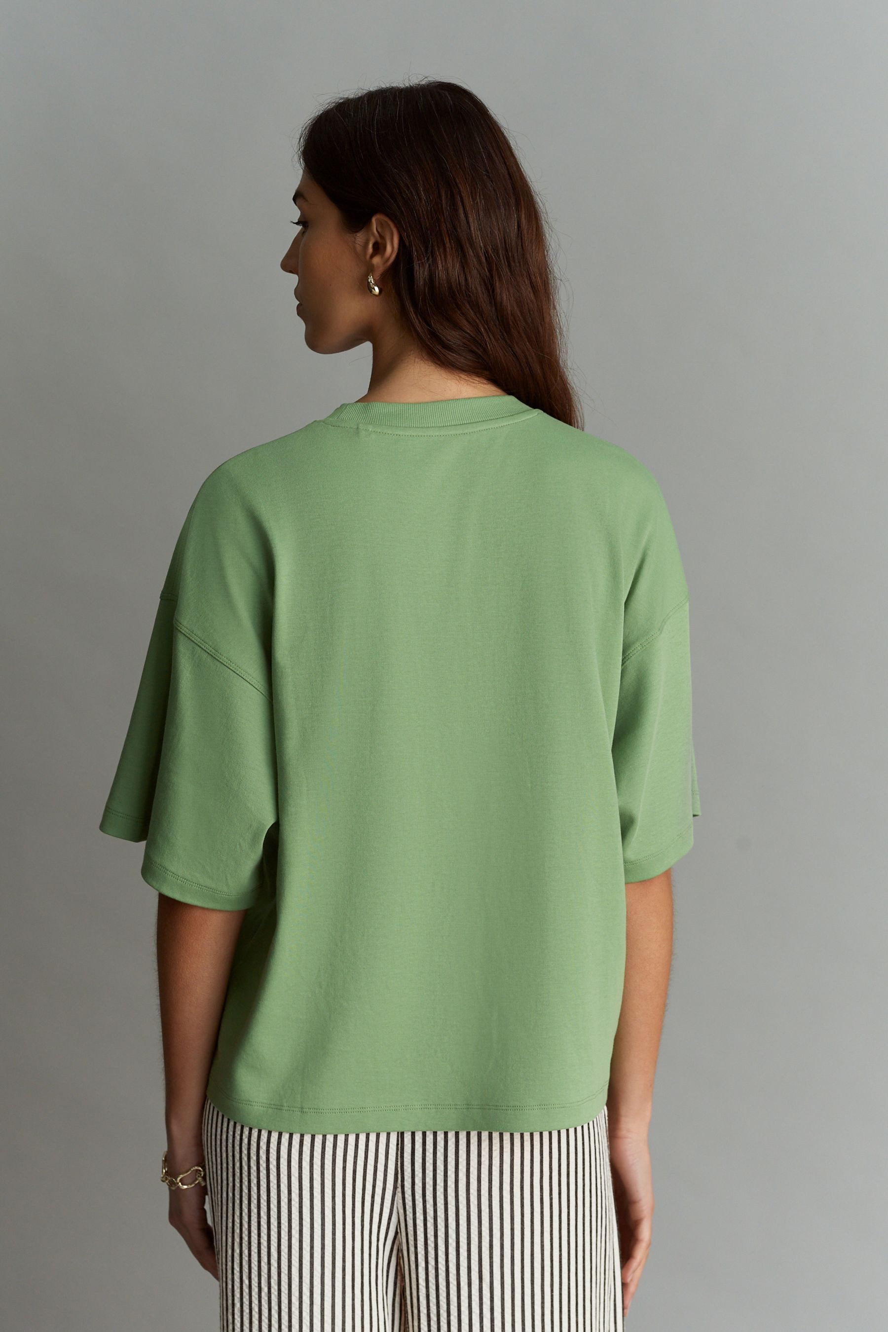 Next T-Shirt Kastiges Relaxed Fit Oversized-T-Shirt, günstig online kaufen