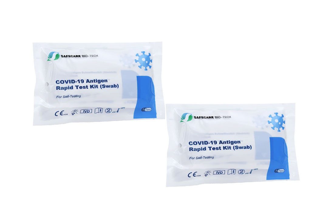 Safecare Bio-Tech Wasserteststreifen Safecare Biotech Antigen Schnelltest, 10-St.