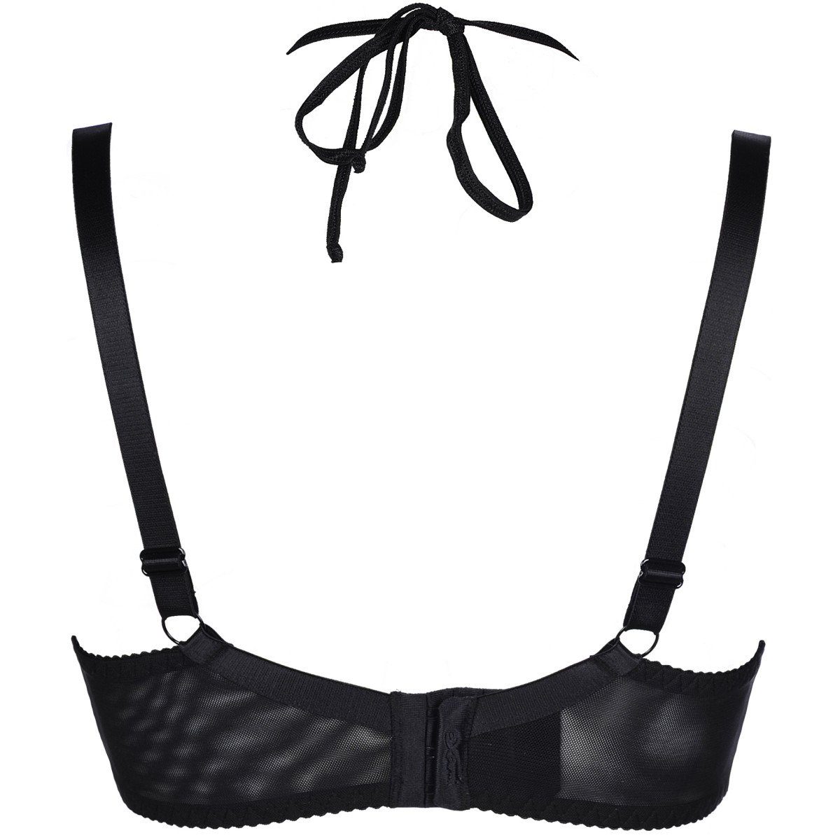 Axami Size Plus Bustier V-8691PS black bra (80E,95D,95F,80F,85E,85F,90B,90C) Plus - Size