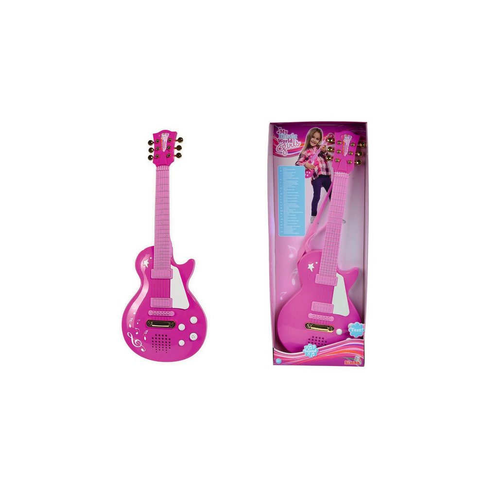 SIMBA Spielzeug-Musikinstrument My Music World - Girls Rockgitarre günstig online kaufen