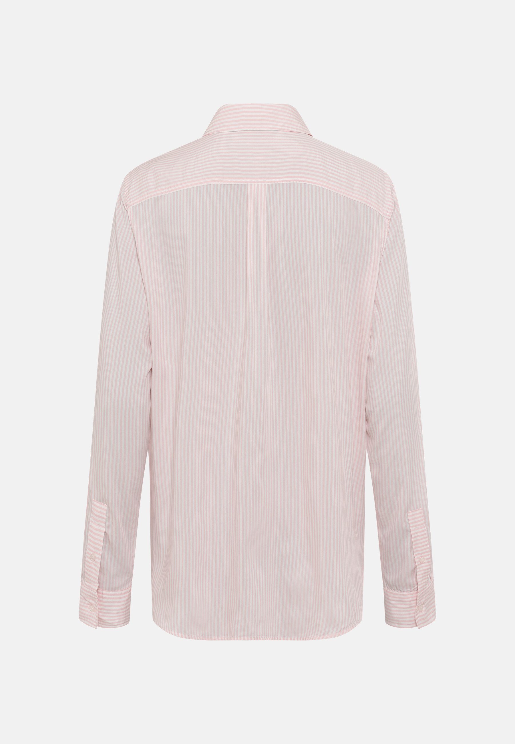 Olsen Hemdbluse mit vertikalen Streifen