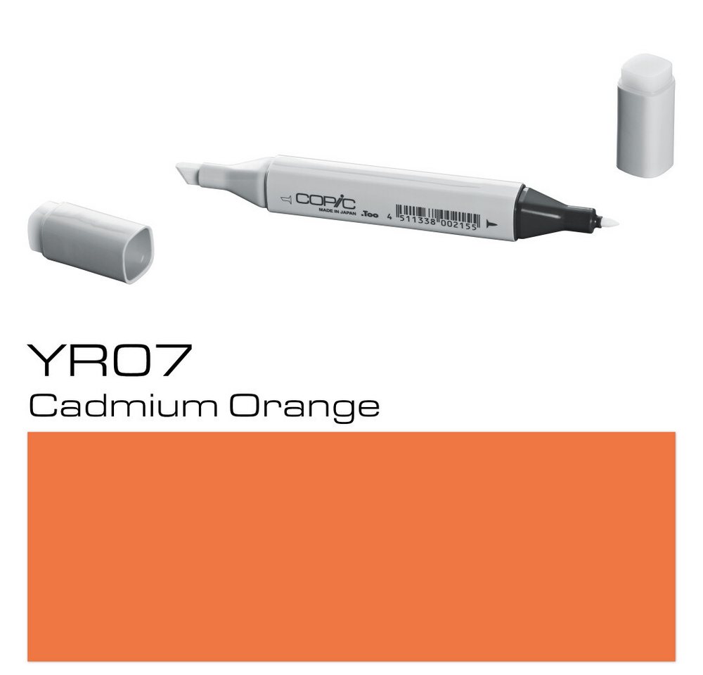 Thumbnail - COPIC Marker Marker YR07, Cadmium Orange - Layoutmarker für Grafiker und Designer, (1-tlg)