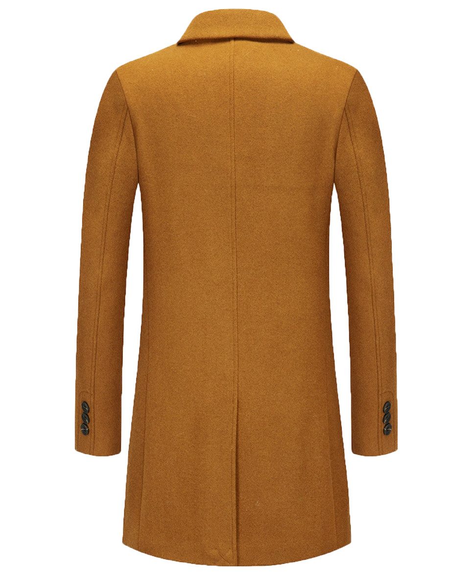 Allthemen Kurzmantel Herren Wollmix Mantel mit günstig online kaufen
