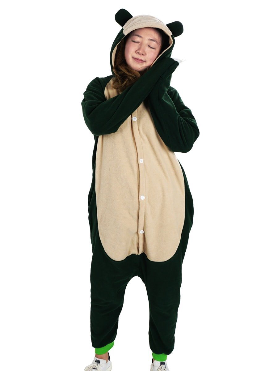 GalaxyCat Kostüm Kigurumi Pyjama von Relaxo für Erwachsene I Snorla, Relaxo Kigurumi