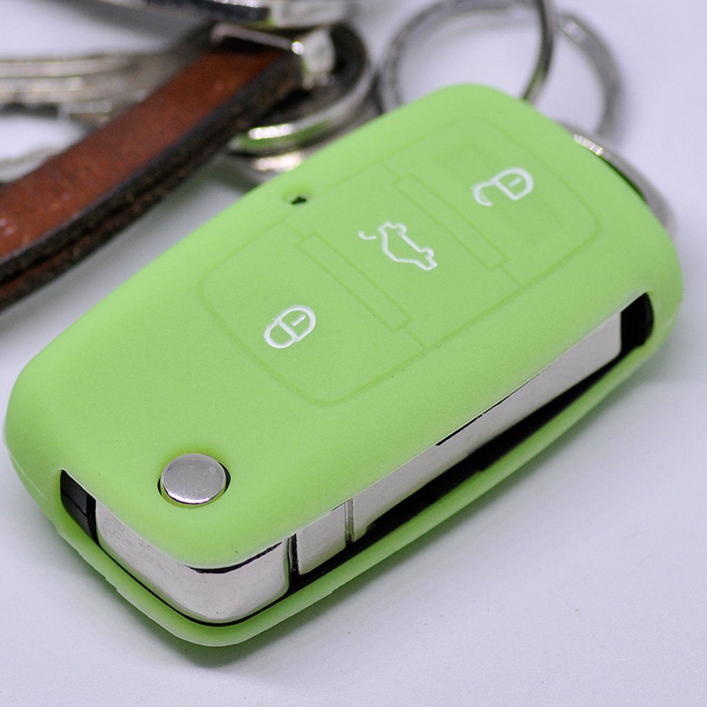 mt-key Schlüsseltasche Autoschlüssel Softcase Silikon Schutzhülle günstig online kaufen