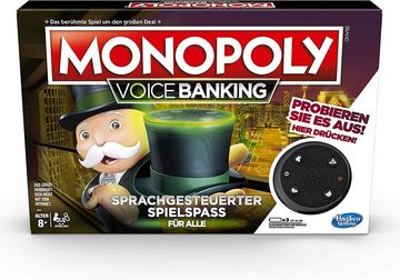 Hasbro Spiel, Brettspiel Monopoly - Voice Banking