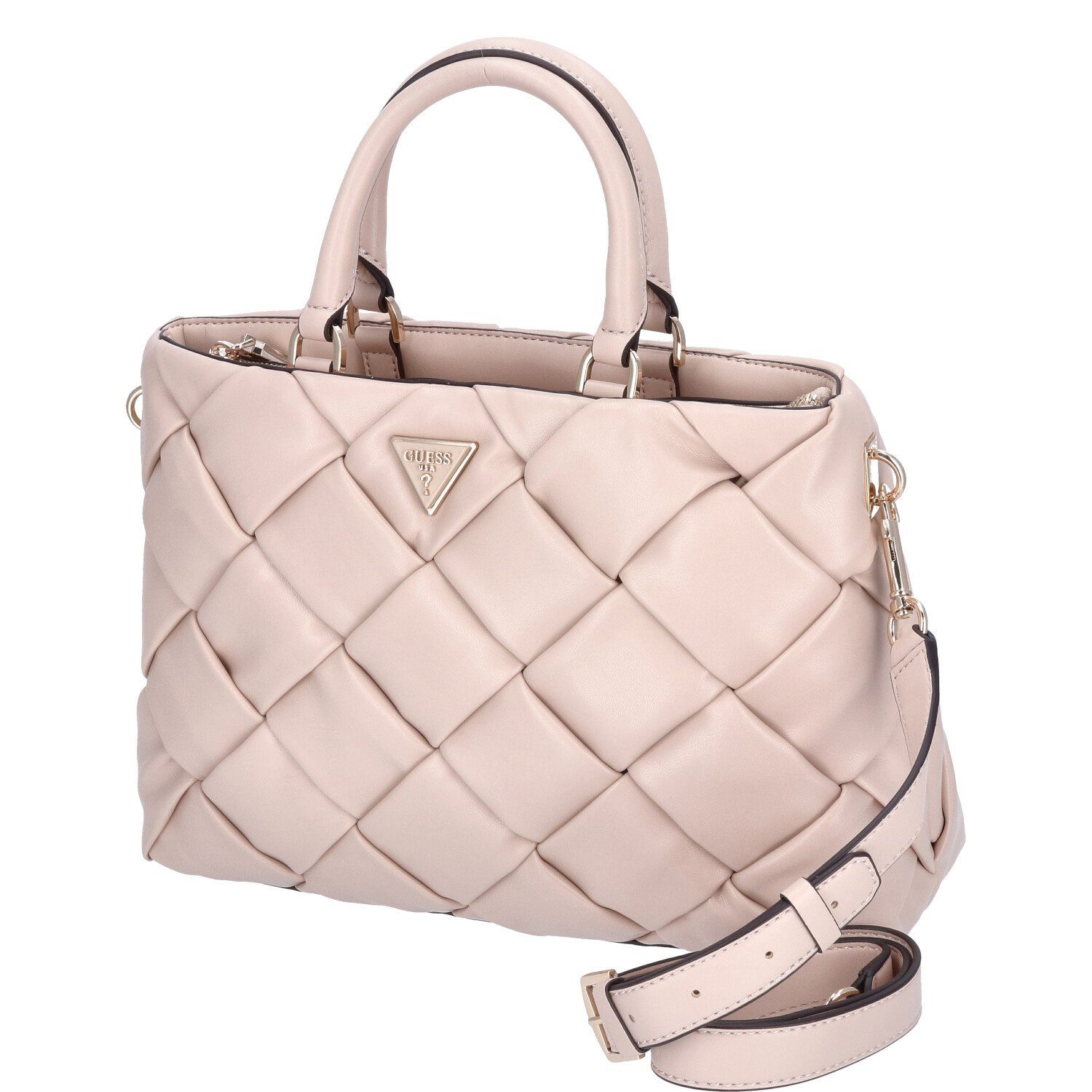 Guess Umhängetasche GUESS Damen Handtasche Zaina Stone (1-tlg)