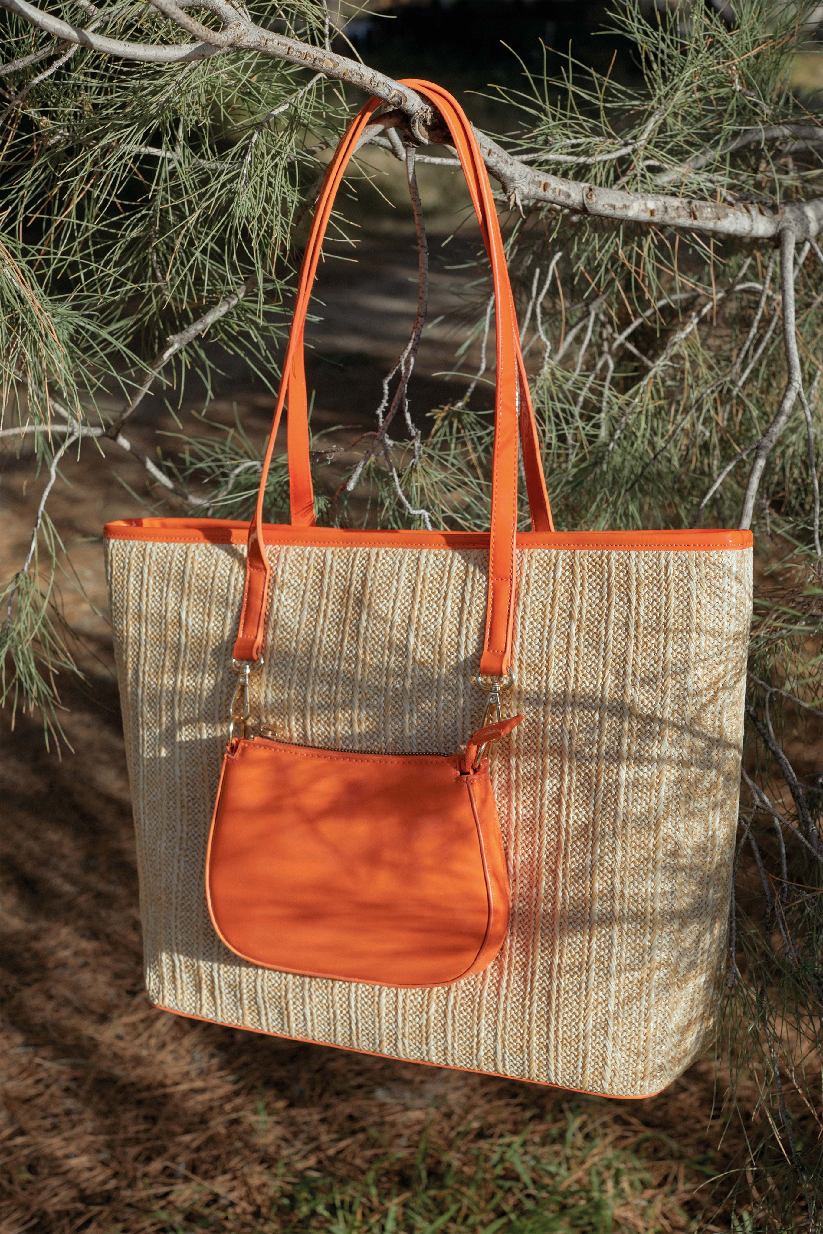 Jenny Fairy Handtasche Jenny Fairy Große Shoppertasche MJT-J-107-25-01 orange