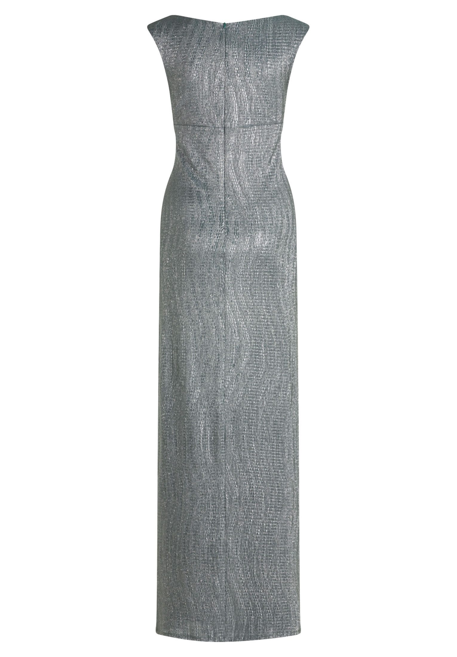 Vera Mont Abendkleid Damen im Glitzer-Look Raffung