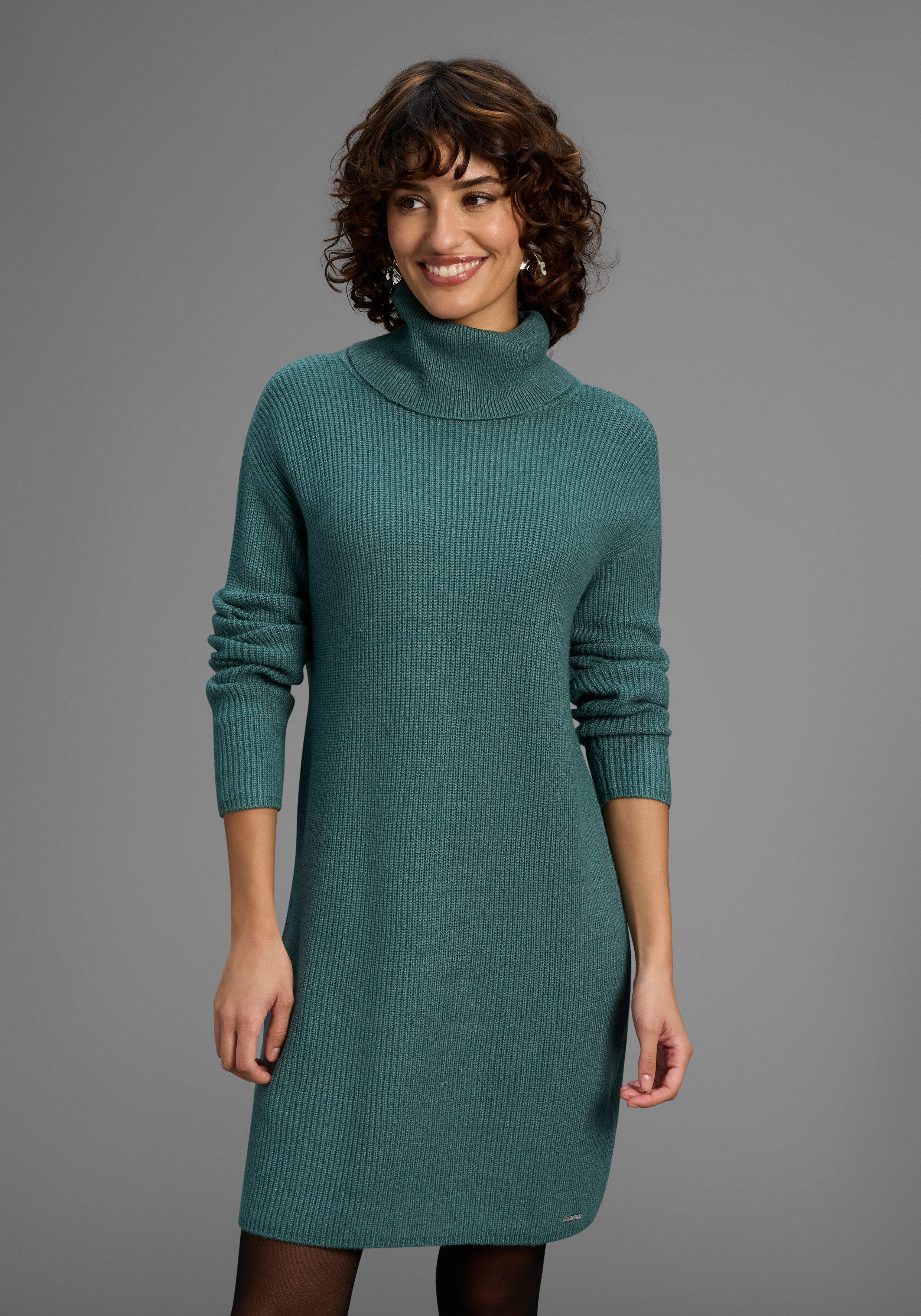 Laura Scott Strickkleid aus Grobstrick mit günstig online kaufen
