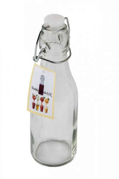 BURI Vorratsdose Drahtbügelflasche 500 ml Glas Flasche Bügelflaschen Bügelverschluß Saf, Glas