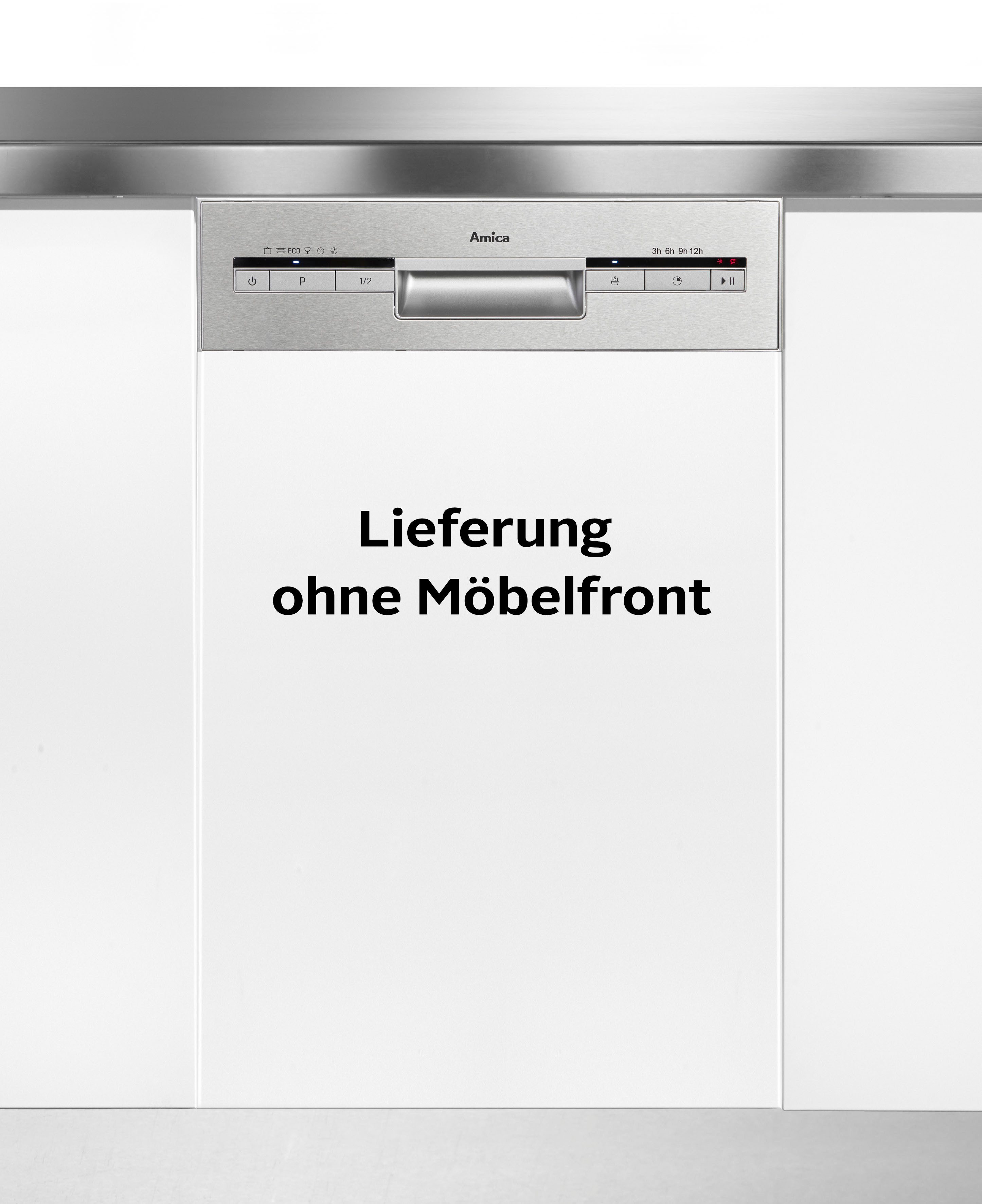 Amica vollintegrierbarer Geschirrspüler EGSP 560 911 E, 10 Maßgedecke