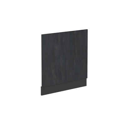 Livinity® Blende Geschirrspülerblende R-Line 60 cm Anthrazit Schwarz Beton, Zubehör für teilintegrierter Geschirrspüler