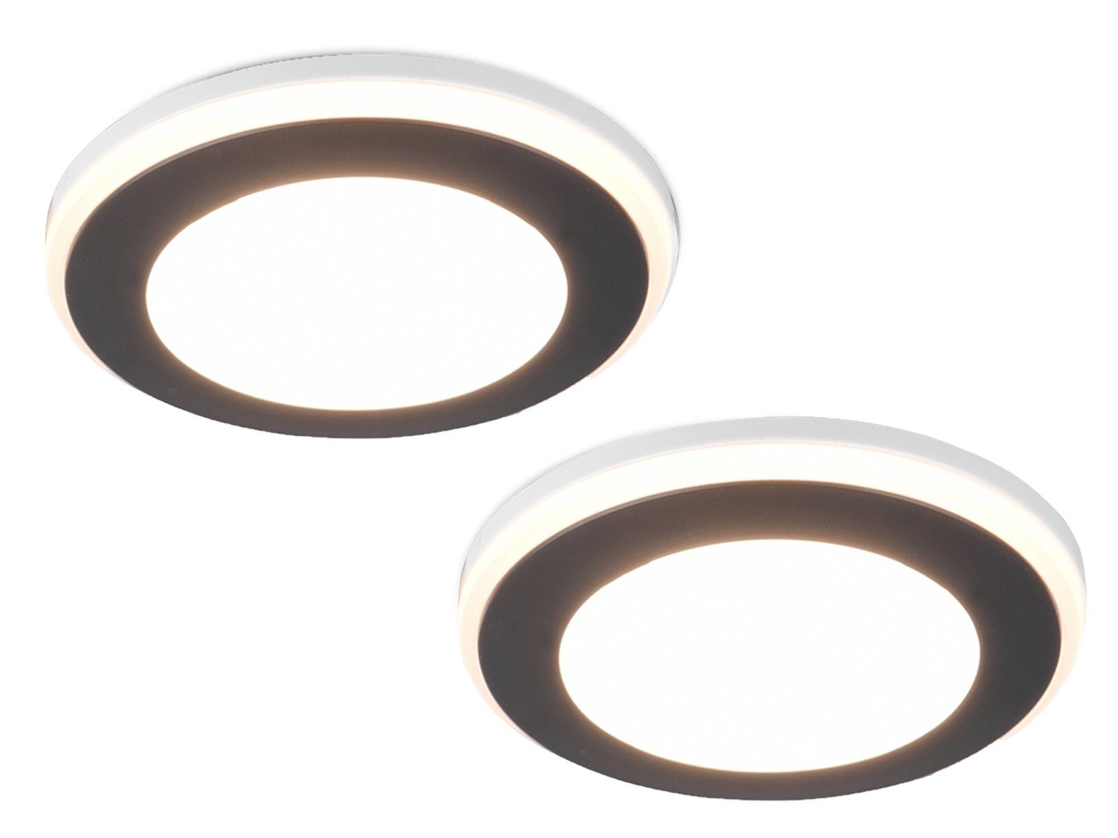 TRIO Leuchten LED Einbaustrahler, LED fest integriert, Warmweiß, Deckeneinb günstig online kaufen