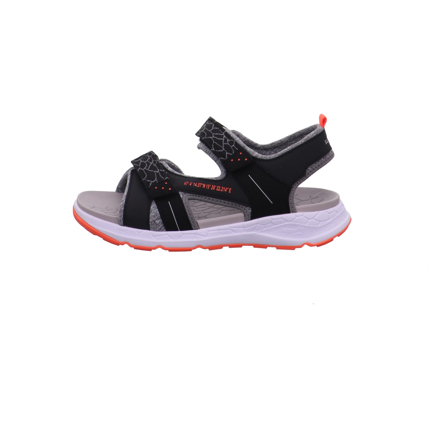 Superfit Superfit CRISS CROSS schwarz kombi Sandale