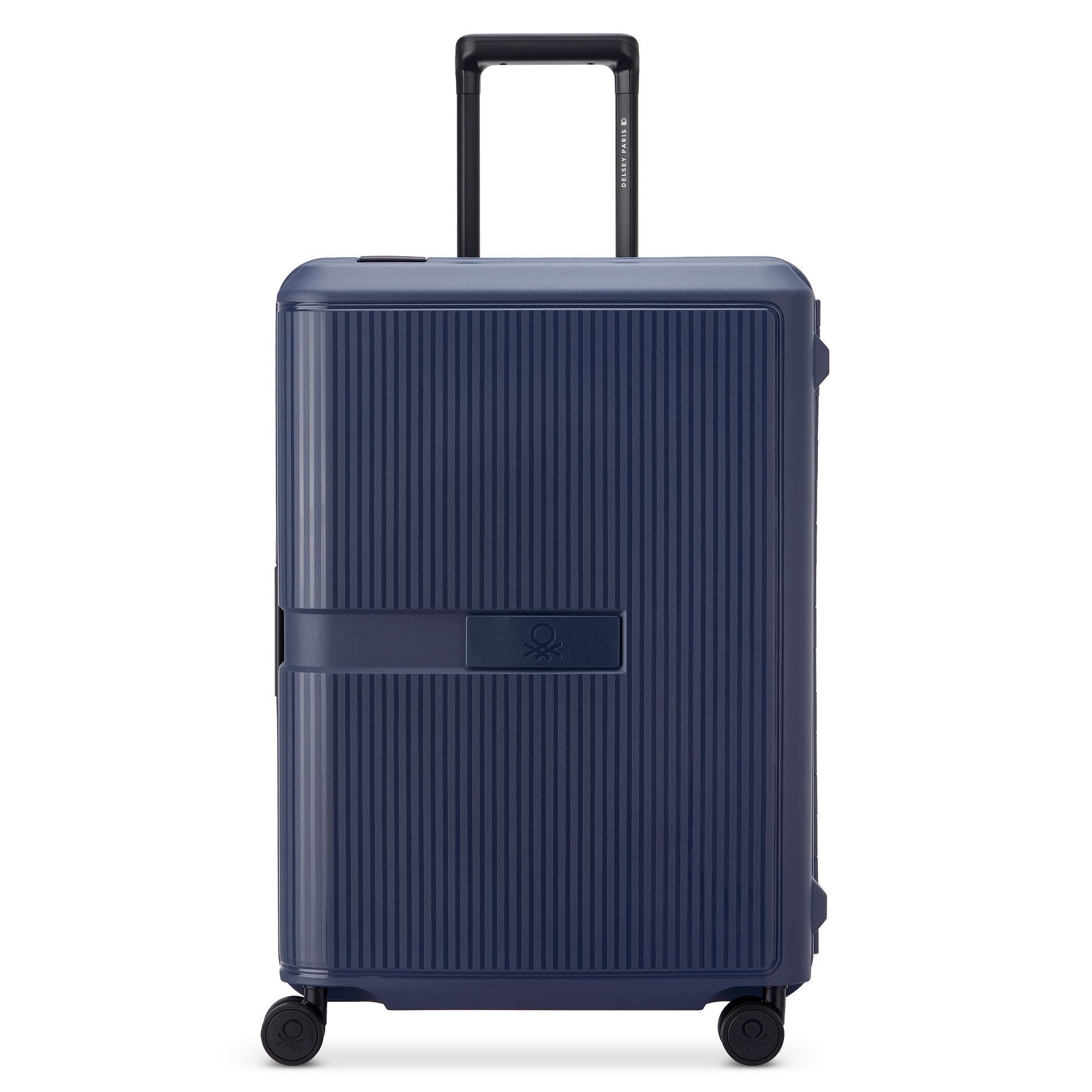 Delsey Paris Hartschalen-Trolley Delsey Paris x United Colors of Benetton, 4 Rollen, ABS