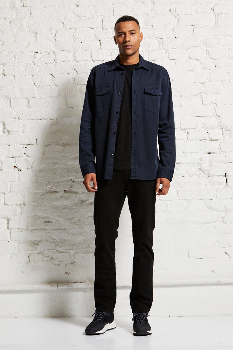 black denim 900 - Phil color Regular-fit-Jeans wunderwerk
