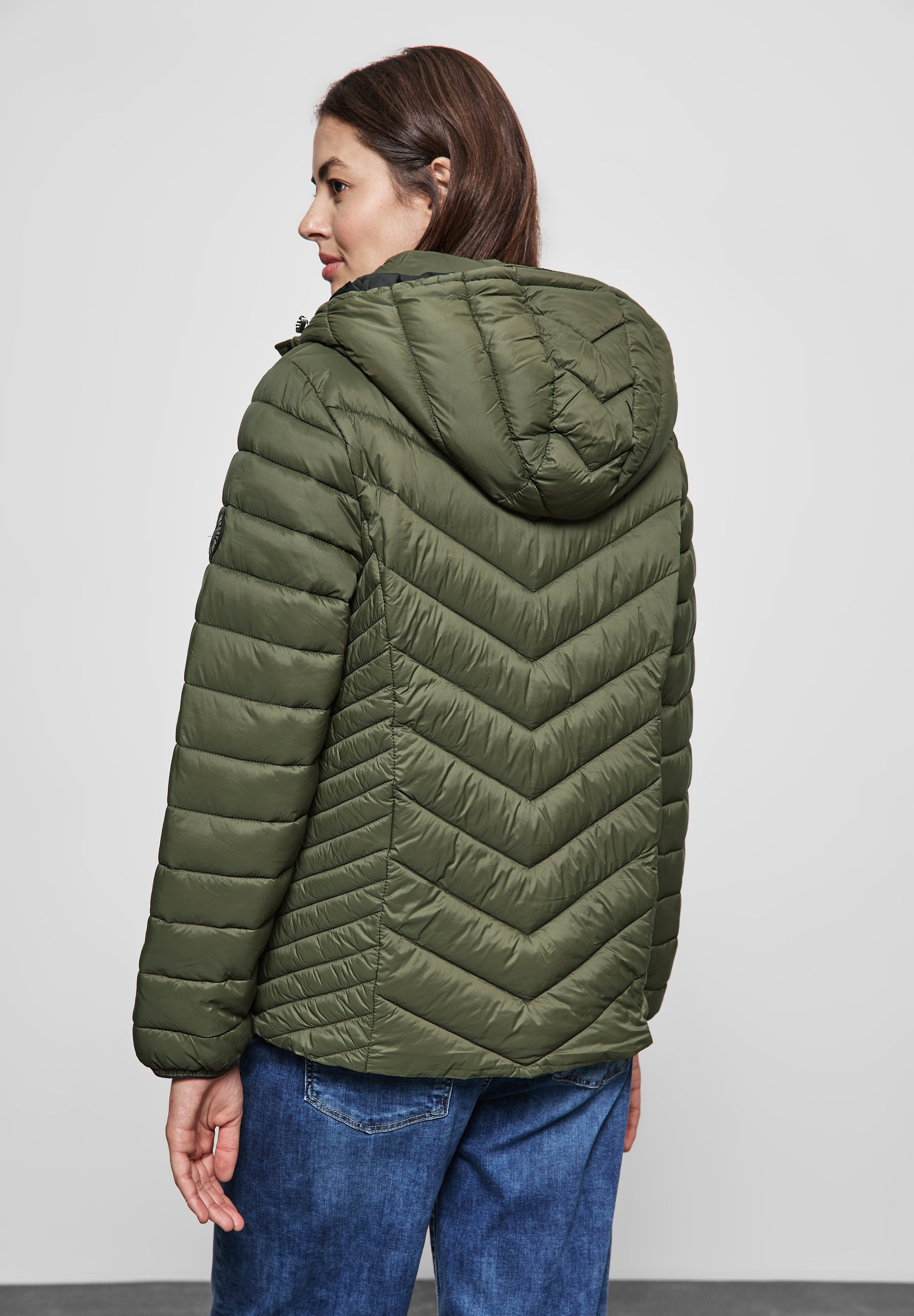 STREET ONE Steppjacke, mit Kapuze, mit abnehmbarer Kapuze günstig online kaufen
