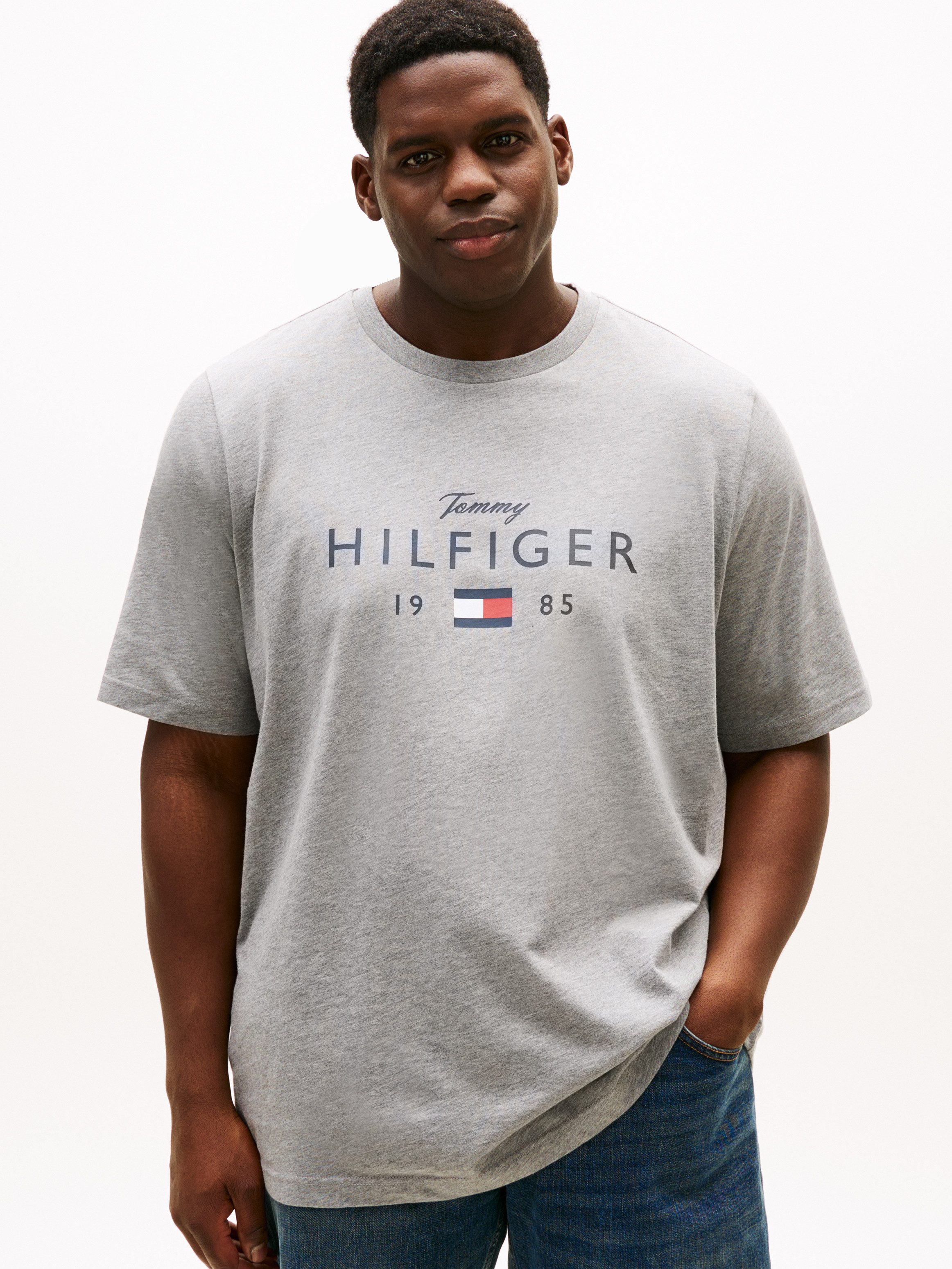 Tommy Hilfiger Big & Tall T-Shirt BT-BRAND LOVE BIG HILFIGER Rundhals, norm günstig online kaufen