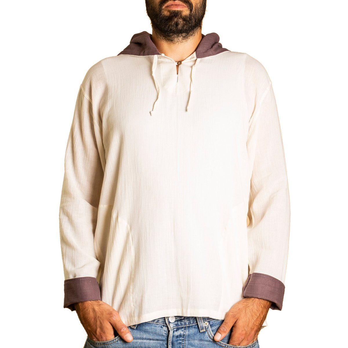PANASIAM Kurzarmhemd Herren Hoodie mit Kapuze günstig online kaufen