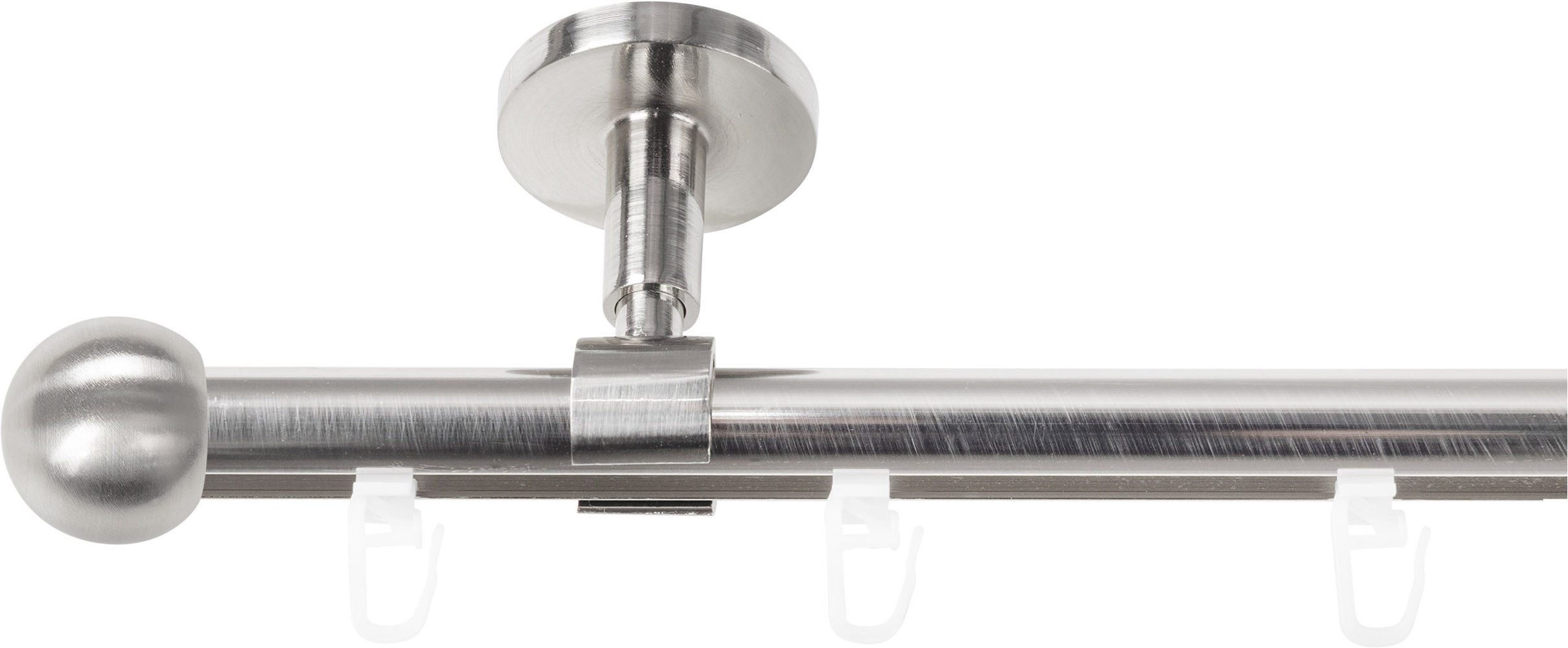 SN DECO GROUP Gardinenstange Gardinenstange Innenlauf Straßburg Ø 19 mm, 1-läufig, Fixmaß, Ø 19 mm, Fixmaß, kürzbar