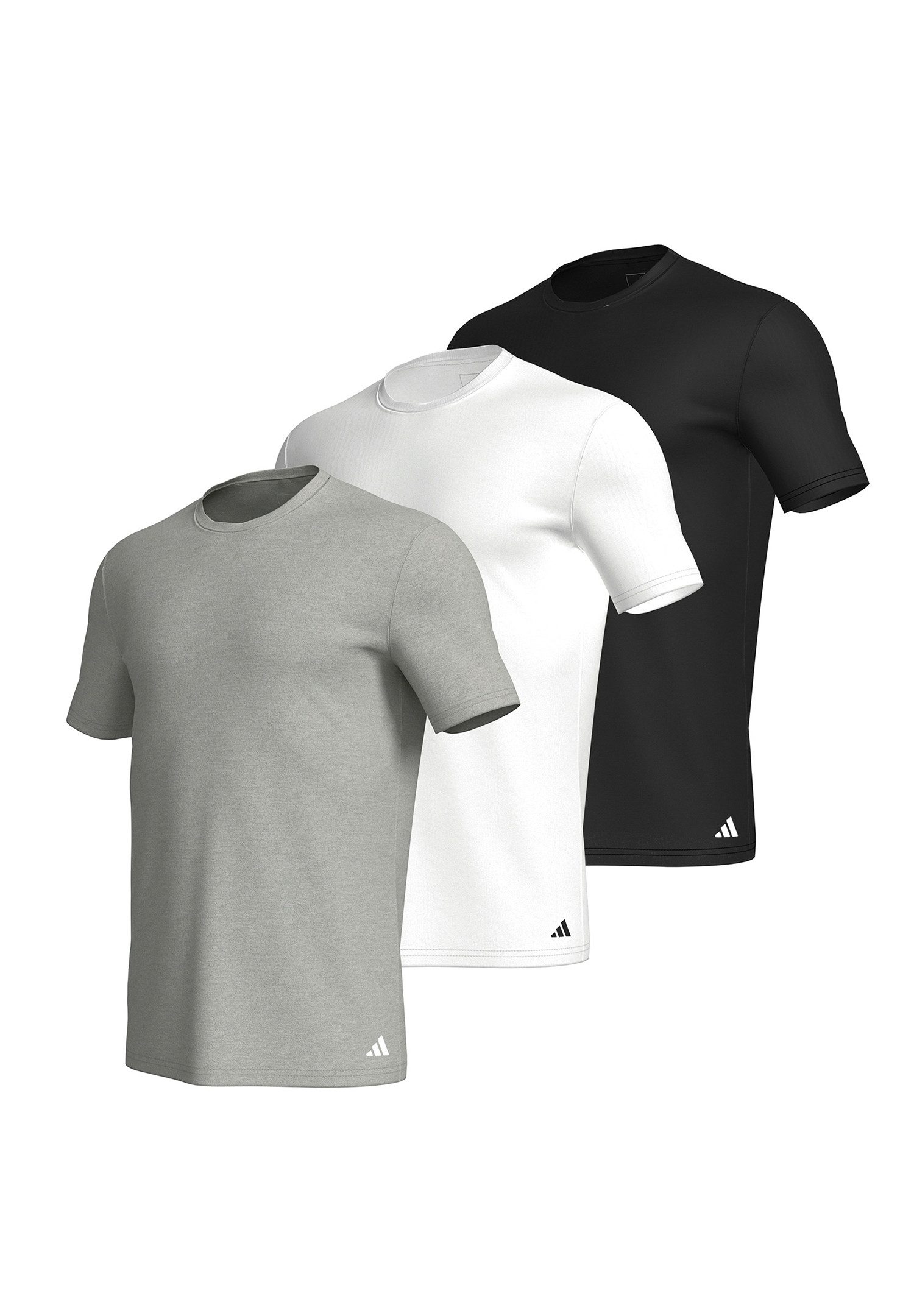 adidas Performance Poloshirt T-Shirt Basic 3P (Packung, 3-tlg., 3er-Pack) günstig online kaufen