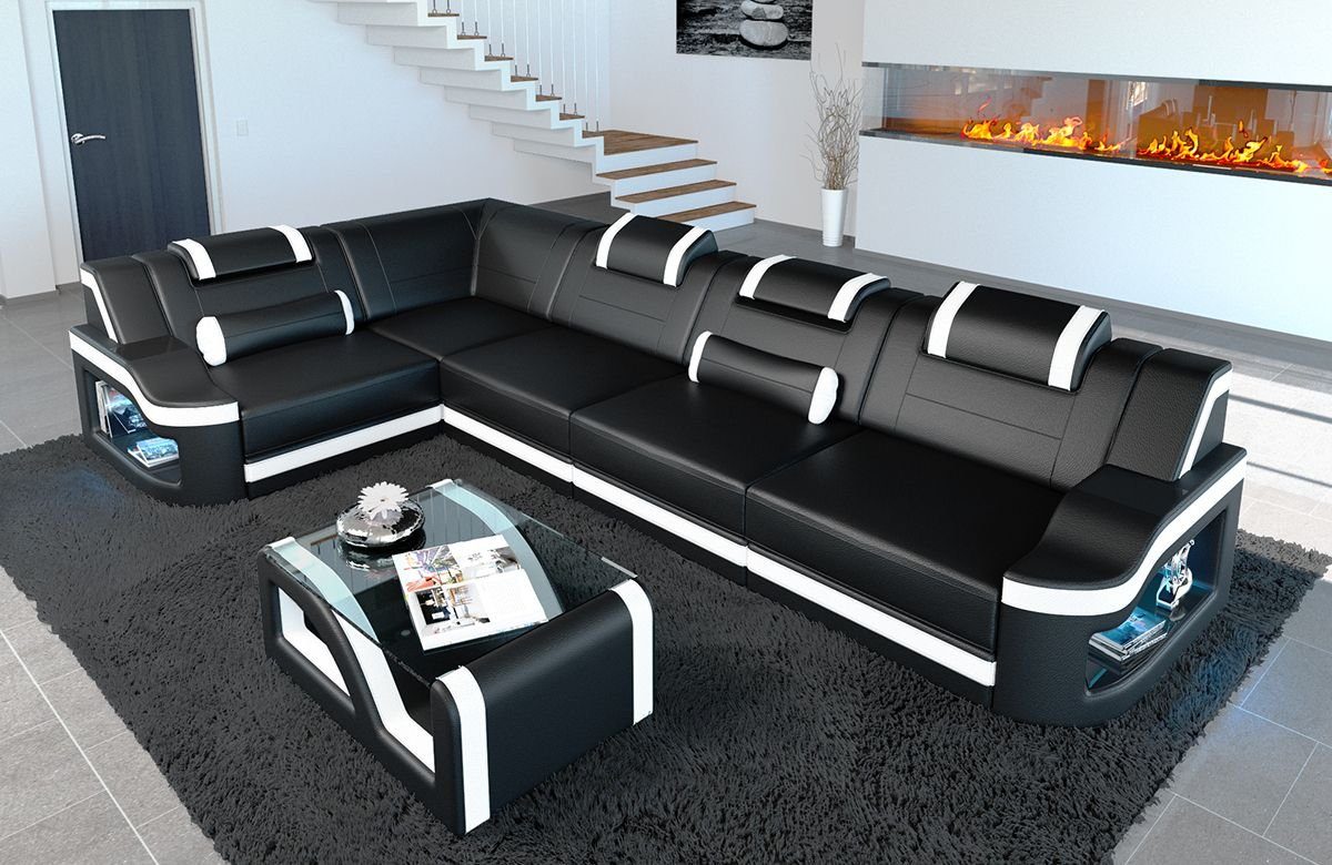 Sofa Dreams Ecksofa Ledersofa Padua L günstig online kaufen