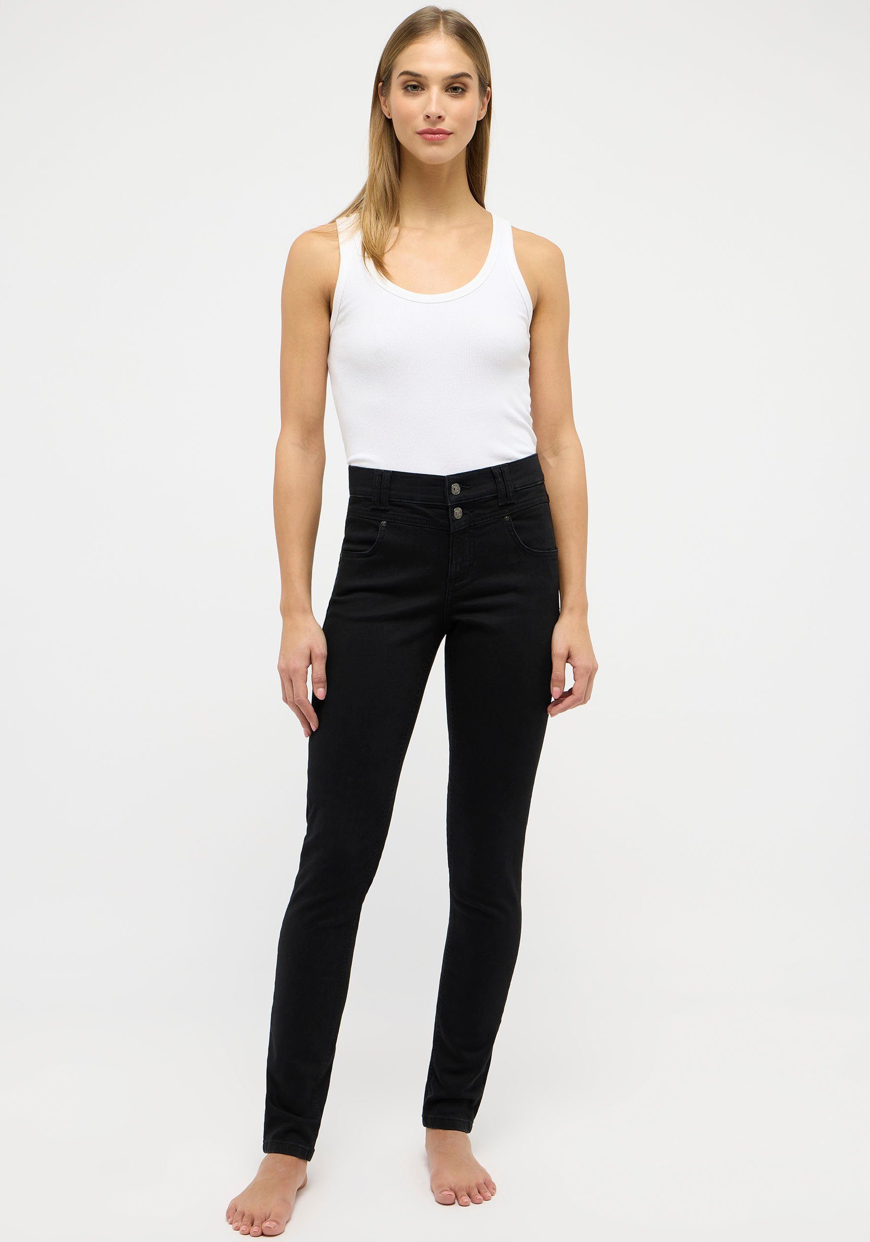 ANGELS Slim-fit-Jeans SKINNY BUTTON – Bild 4 von 5